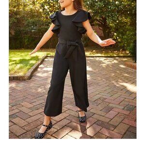 GB Girls black jumpsuit/ romper girl size 8